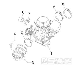 1.39 Karburátor - Gilera Runner 125 ST 4T LC 2008-2012 (ZAPM46301)