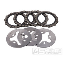 Sada lamel spojky pro Simson S50, SR4, KR50/1, KR51/1 Schwalbe