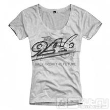 Dámské tričko Vespa 946 Melange - barva šedá, velikost L