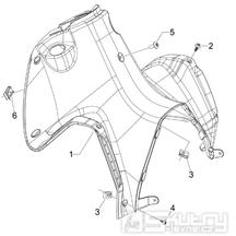 2.30 Předkolenní plast - Gilera Runner 125 ST 4T LC 2008-2012 (ZAPM46301)