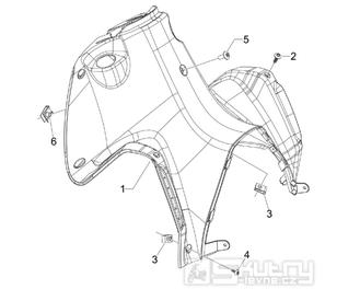 2.30 Předkolenní plast - Gilera Runner 125 ST 4T LC 2008-2012 (ZAPM46301)