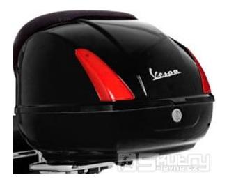 Horní kufr - VESPA GTS Super, černý (NERO LUCIDO 94)