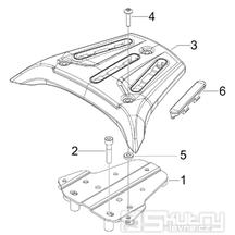 2.44 Nosič kufru - Gilera Runner 200 ST 4T LC 2008-2011 (ZAPM46401)