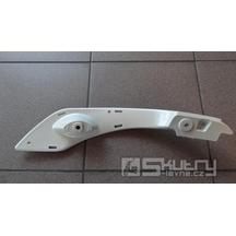 Spodní díl pravého madla rukojeti Piaggio X10 - barva bílá (566)