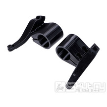 Sada držáků přední masky černé pro Derbi Senda R, SM 11-, Gilera RCR, SMT