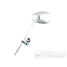 Zrcátko bumm ledvinovité levé 90x135mm pro řídítka 22mm, Puch, Zündapp, NSU
