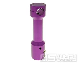 Adaptér pro montáž downhill řidítek fialový - Yamaha Aerox, MBK Nito, CPI
