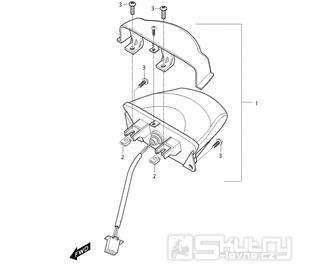 FIG25 Zadní světlo - Hyosung GT 125 NE