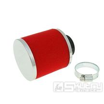 Vzduchový filtr Big Foam 28/35mm - rovný, červený