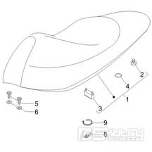 2.39 Sedadlo - Gilera Runner 50 SP 2007 (ZAPC461000)