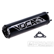 Koncovka výfuku Voca Racing 60x200mm černá 50-80ccm pro D50B0, EBE050, EBS050, AM6