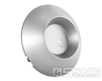 Kryt víka variátoru SIP Series Pordoi stříbrný matný bez výstuhy pro Vespa LX, S, Primavera, Sprint, 946 3V i.e. 125-150ccm