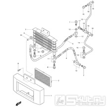 FIG03 Olejový chladič - Hyosung GV 125M C Aquila