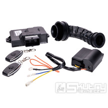 Řídicí jednotka ECU s dálkovým ovládáním 25 km/h na 50 km/h pro Vespa Primavera, Sprint, Piaggio ZIP 4T Euro5