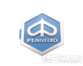 Nacvakávací znak 3D Piaggio o rozměru 32x37mm pro Piaggio a Vespa