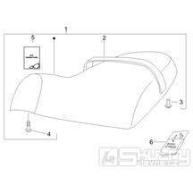 2.39 Sedadlo - Gilera Stalker 50 2T 2007-2008 (ZAPC40100)