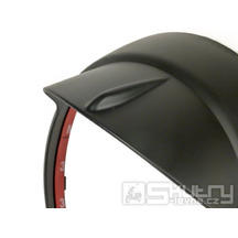 Rámeček světlometu Moto Nostra černý matný pro Vespa LX 50, LX 125, LX 150, GTV, GT60 125-300