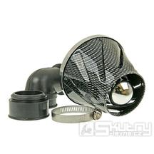Vzduchový filtr Power Helix 28/35mm - lesklý karbon