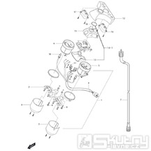 FIG21 Tachometr / Otáčkoměr - Hyosung GV 125M C Aquila