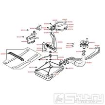 F10 Nádrž a palivové čerpadlo - Kymco Yager 50 (Spacer 50)