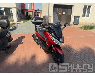 Servis Honda Forza 125ccm, 17181km – kompletní údržba, variátor Malossi, brzdy, pneu