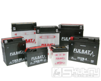 Baterie Fulbat v různých velikostech pro skútry, motocykly a ATV