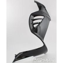 Přední boční plast pravý - černý pro Malaguti Spidermax