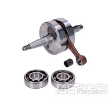 Kliková hřídel Vollwange Top Performances, zdvih = 39,2 mm, ojnice = 85 mm, pro Minarelli AM6, Aprilia, Beta, Peugeot