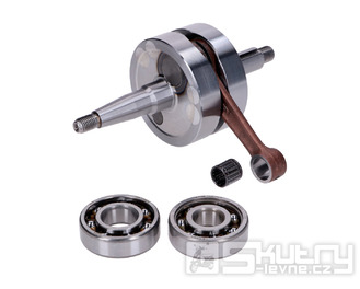 Kliková hřídel Vollwange Top Performances, zdvih = 39,2 mm, ojnice = 85 mm, pro Minarelli AM6, Aprilia, Beta, Peugeot