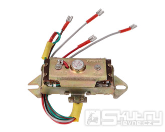 Nabíjecí jednotka 6V s tlumivkou zadního světla pro Simson S50, S50 B1, S51, KR50, KR51, SR4