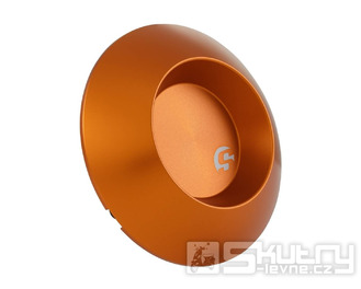 Kryt víka variátoru SIP Series Pordoi oranžový matný bez výsuhy pro Vespa ET4, LX, LXV, S, GTS, GTS 125-300