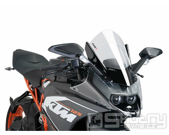 Čelní sklo Puig Z-Racing transparentní pro KTM RC 125, 200, 390 14-