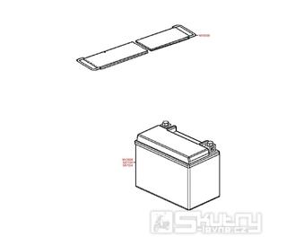 F11 Baterie - Kymco MXU 500 IRS