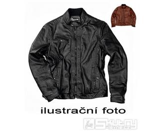 Pánská motocyklová bunda Vespa 946 Brown - barva hnědá, velikost XXXL