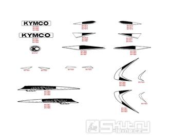 F26 Samolepky - Kymco Maxxer 400