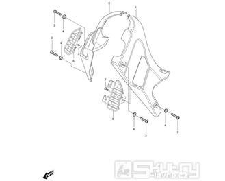 48 Přední kapotáž - Hyosung GV 250i C