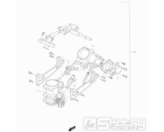 10 Vstřikovací jednotka - Hyosung GT 650i N (Naked)