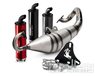 Výfuk Voca Sabotage V2 50/70ccm pro Minarelli horizontal, Adly Thunderbike AC, Aprilia