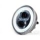 LED světlomet Moto Nostra 120mm 12V DC E9 s rámečkem pro Lambretta LI (série 1–2)