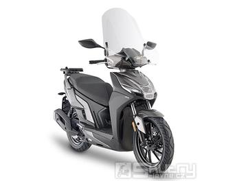 Čiré plexi Givi pro Kymco Agility 50-125-150 R16 (08-24) a Kymco Agility S 125 od roku 2022 - vxš660x640 mm