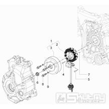 1.21 Magneto dobíjení - Gilera Runner 200 VXR 4T LC 2005-2006 (ZAPM46200)