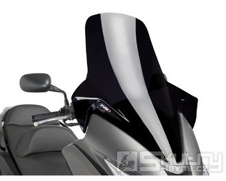 Plexi Puig V-Tech Line Touring v černém provedení pro Honda Silver Wing FJS 400 až 600ccm