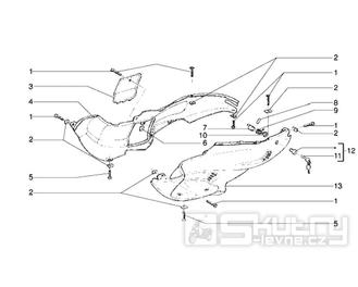 T28 Boční kapotáž - Gilera Runner 125 VX 4T LC (ZAPM24200)