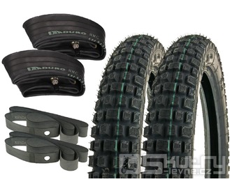 Sada pneumatik Heidenau Enduro K46 o rozměru 2.75-16 M/C 36B TT