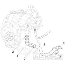 1.46 Sekundární vzduchový filtr - Gilera Runner 125 VX 4T 2006-2007 UK (ZAPM46300)