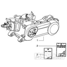 T1 Motor, těsnění motoru - Gilera Runner Purejet 50 1998-2005 (ZAPC36100)