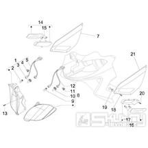 6.03 Přední světlo a blinkry - Gilera Nexus 250 SP 4T LC 2006-2007 UK (ZAPM35300)