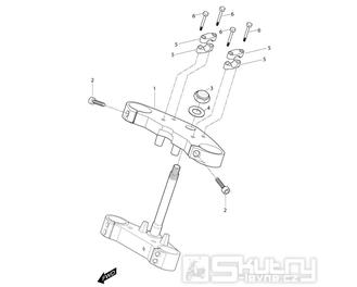 FIG35 Tyč řízení - Hyosung GT 250i NE (Naked) (