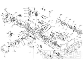 Motor - Malaguti Ciak Master 50 2T 2006