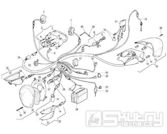 Elektroinstalace - Malaguti Ciak 50 2T Twin Disks